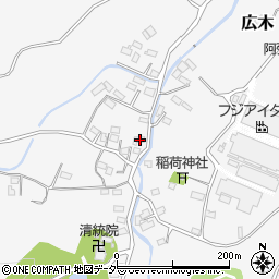 埼玉県児玉郡美里町広木1721周辺の地図