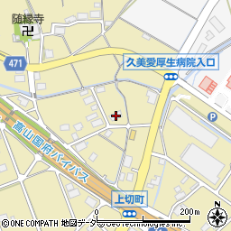 岐阜県高山市上切町380周辺の地図