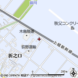埼玉県深谷市折之口935周辺の地図