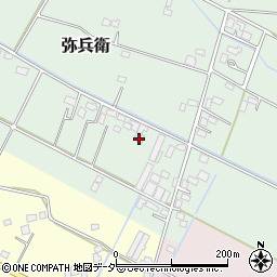 埼玉県加須市弥兵衛279周辺の地図