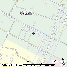 埼玉県加須市弥兵衛263-2周辺の地図