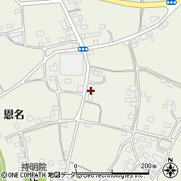 茨城県古河市恩名2200周辺の地図