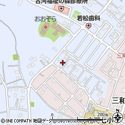 茨城県古河市新久田131-6周辺の地図