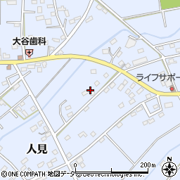 埼玉県深谷市人見767周辺の地図