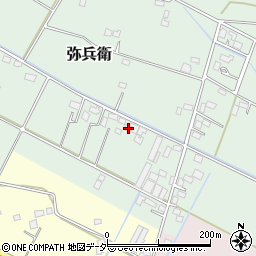 埼玉県加須市弥兵衛263-3周辺の地図