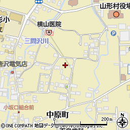 長野県東筑摩郡山形村小坂2610-6周辺の地図