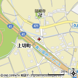 岐阜県高山市上切町563周辺の地図