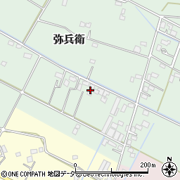 埼玉県加須市弥兵衛263周辺の地図