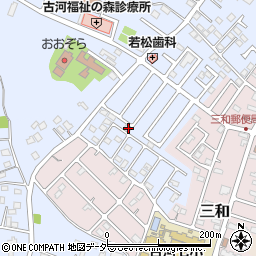 茨城県古河市新久田131-61周辺の地図