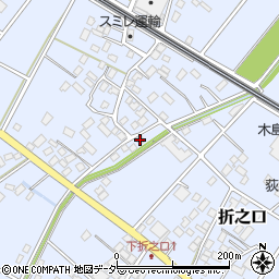 埼玉県深谷市折之口988周辺の地図
