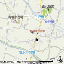 長野県松本市内田396周辺の地図