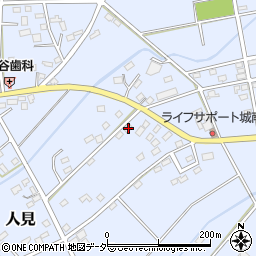 埼玉県深谷市人見754周辺の地図