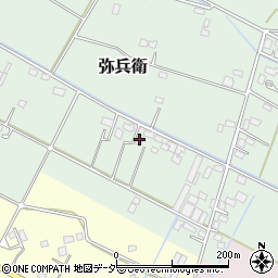 埼玉県加須市弥兵衛264周辺の地図