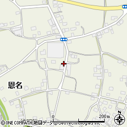 茨城県古河市恩名2229周辺の地図