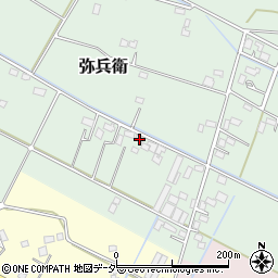 埼玉県加須市弥兵衛263-1周辺の地図