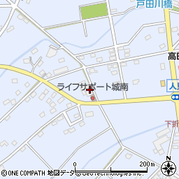 埼玉県深谷市人見758周辺の地図