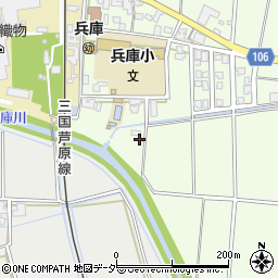 福井県坂井市坂井町上兵庫53周辺の地図