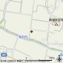 長野県松本市内田310周辺の地図