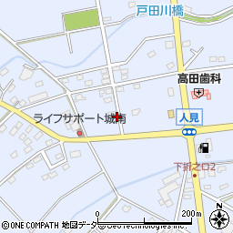 埼玉県深谷市人見666周辺の地図