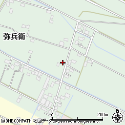 埼玉県加須市弥兵衛741周辺の地図