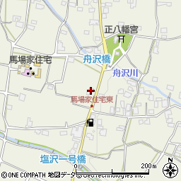 長野県松本市内田398周辺の地図