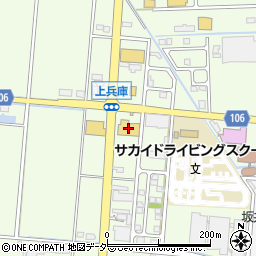 福井日産自動車坂井店周辺の地図