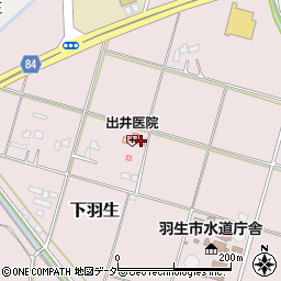 出井医院周辺の地図