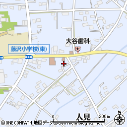 埼玉県深谷市人見960周辺の地図