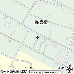 埼玉県加須市弥兵衛283周辺の地図