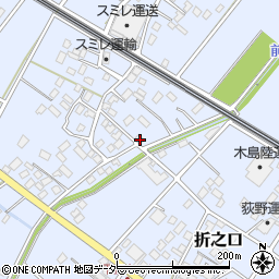埼玉県深谷市折之口990周辺の地図