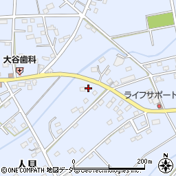 埼玉県深谷市人見765周辺の地図