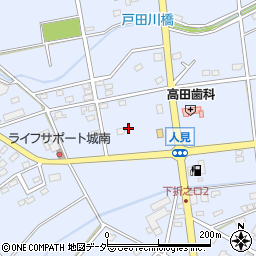 埼玉県深谷市人見646周辺の地図