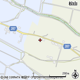 長野県松本市内田1287周辺の地図