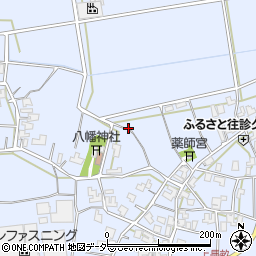 福井県坂井市丸岡町長畝周辺の地図