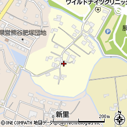 埼玉県熊谷市今井21周辺の地図