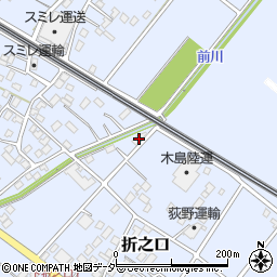埼玉県深谷市折之口952周辺の地図