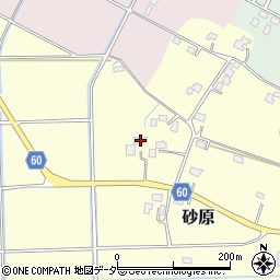 埼玉県加須市砂原83周辺の地図