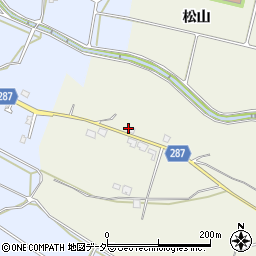 長野県松本市内田1283周辺の地図