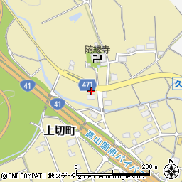 岐阜県高山市上切町470周辺の地図