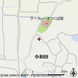 茨城県つくば市小和田366周辺の地図