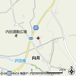 長野県松本市内田向井2155周辺の地図