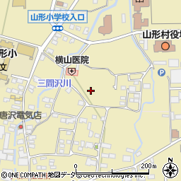 長野県東筑摩郡山形村仲町周辺の地図