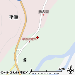 飛騨森林管理署　庄川治山事業所周辺の地図