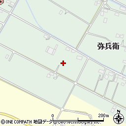 埼玉県加須市弥兵衛226周辺の地図