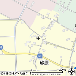 埼玉県加須市砂原1923周辺の地図