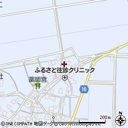 福井県坂井市丸岡町長畝44周辺の地図