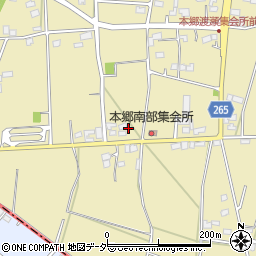 埼玉県深谷市本郷2180周辺の地図