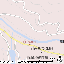 石川県白山市白峰マ周辺の地図