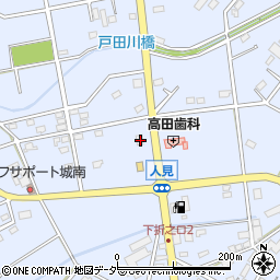 埼玉県深谷市人見651周辺の地図