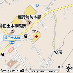 株式会社カワチ薬品　鉾田店周辺の地図
